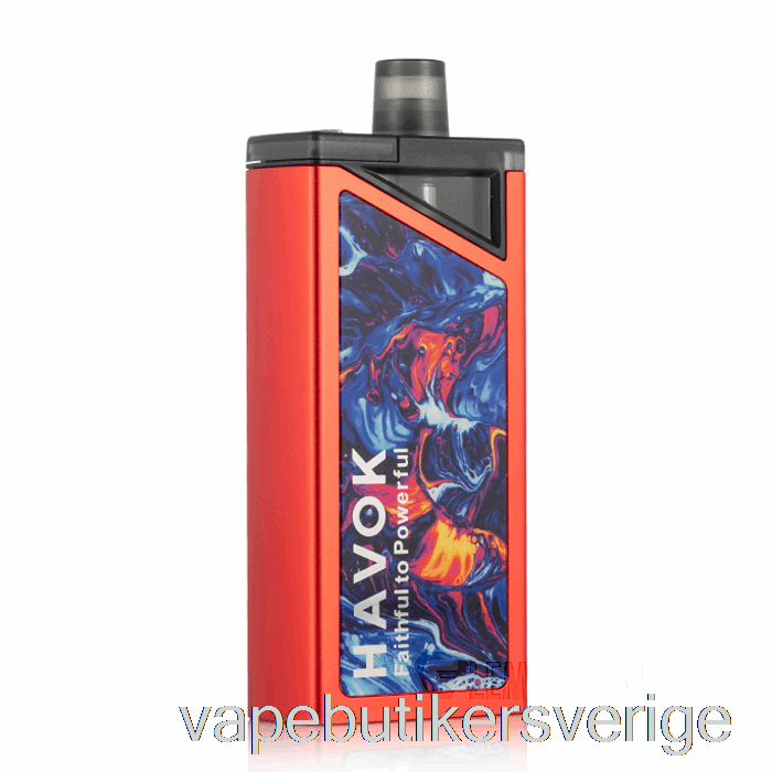 Vape Sverige Uwell Havok V1 65w Pod Mod Röd